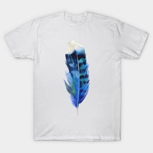 Image: Watercolor, Feather T-Shirt